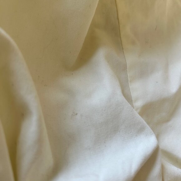 Vintage Baby Carriage Embroidered Smocked Pastel Yellow Romper 3-6 Months - Picture 7 of 7